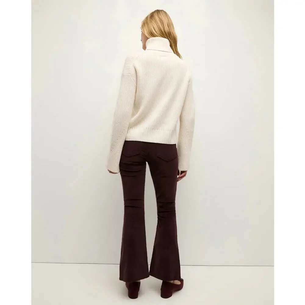 Veronica‎ Beard Carly Corduroy Kick-Flare Jeans 25